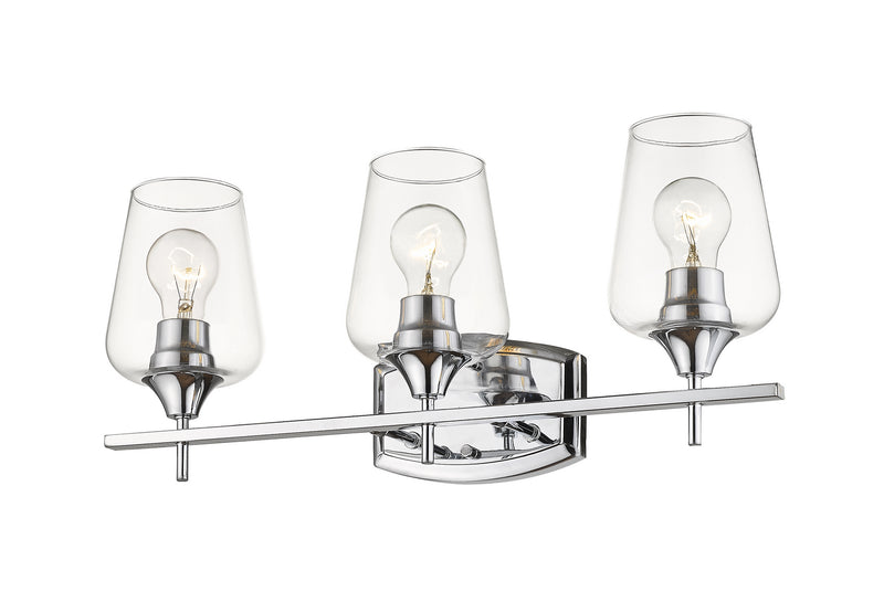 Z-Lite 473-3V-CH Three Light Vanity, Chrome