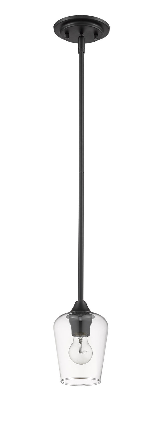 Z-Lite 473MP-MB One Light Pendant, Matte Black