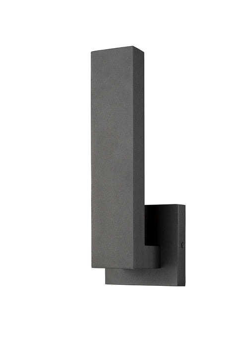 Z-Lite 576S-BK-LED LED Outdoor Wall Mount, Black