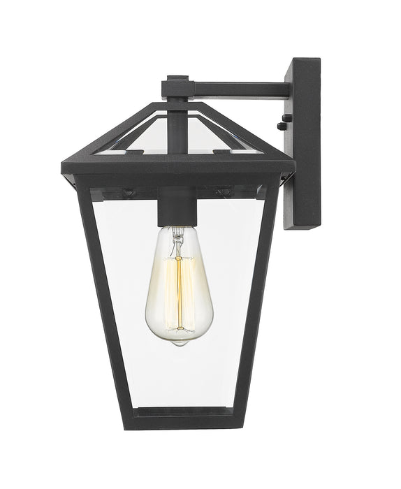 Z-Lite 579M-BK One Light Outdoor Wall Light, Black