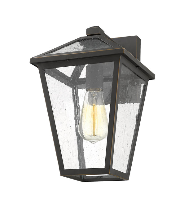 Z-Lite 579M-ORB One Light Outdoor Wall Light, Oil Rubbed Bronze