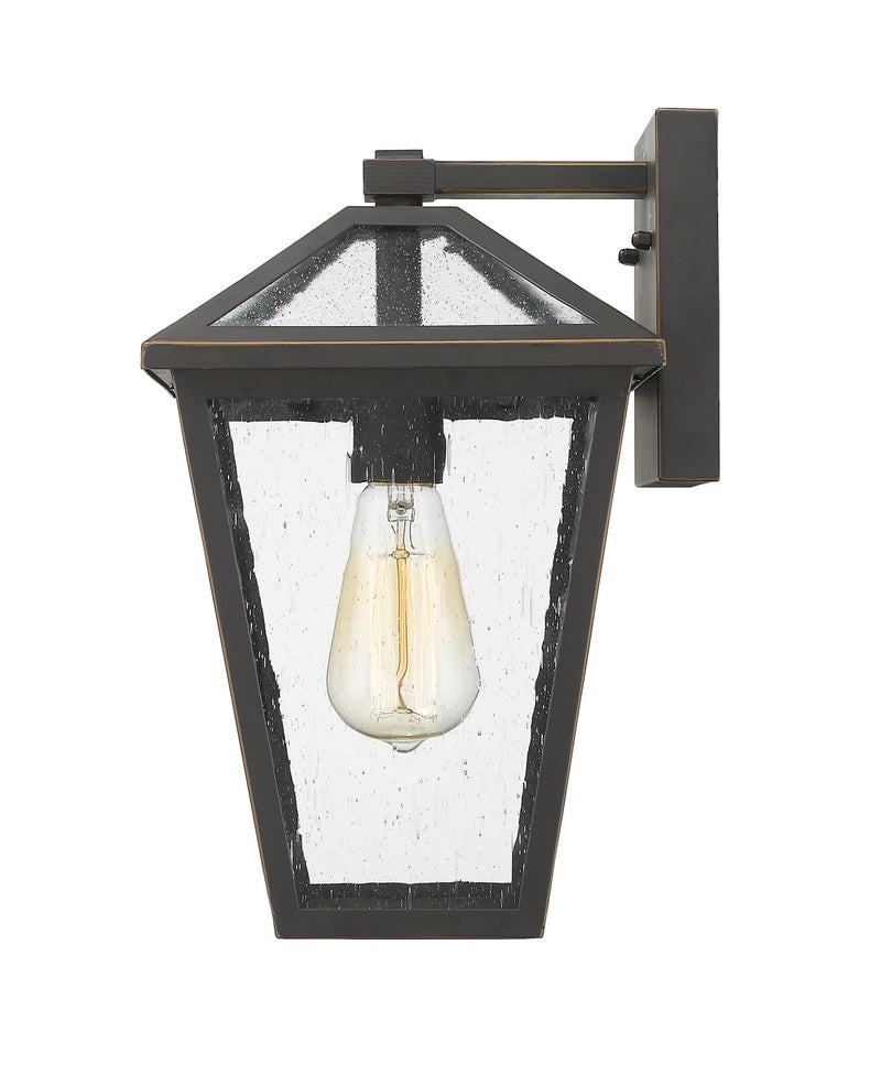 Z-Lite 579M-ORB One Light Outdoor Wall Light, Oil Rubbed Bronze