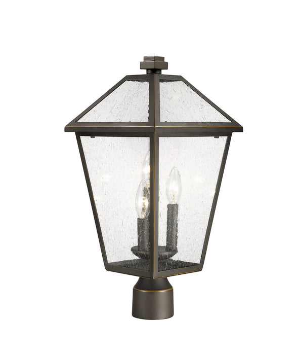 Z-Lite 579PHBR-ORB Three Light Outdoor Post Mount Fixture, Oil Rubbed Bronze