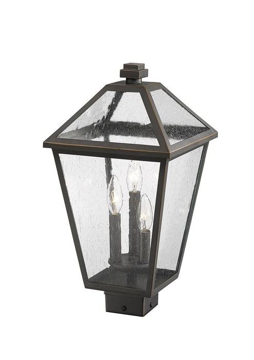 Z-Lite 579PHBS-ORB Three Light Outdoor Post Mount Fixture, Oil Rubbed Bronze