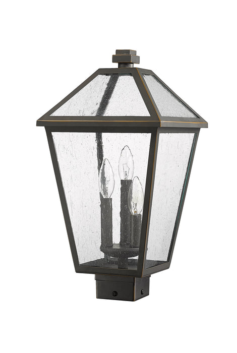Z-Lite 579PHBS-ORB Three Light Outdoor Post Mount Fixture, Oil Rubbed Bronze