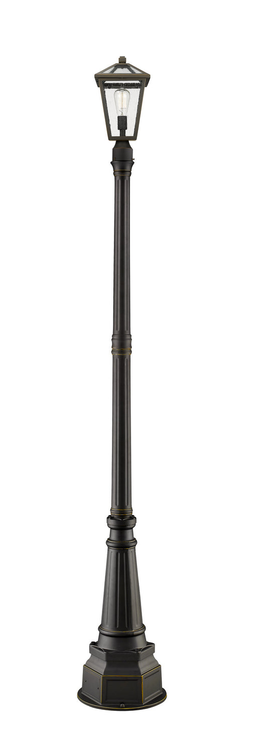 Z-Lite 579PHMR-564P-ORB One Light Outdoor Post Mounted Fixture, Oil Rubbed Bronze