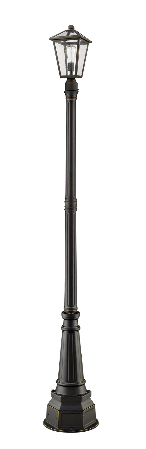 Z-Lite 579PHMR-564P-ORB One Light Outdoor Post Mounted Fixture, Oil Rubbed Bronze