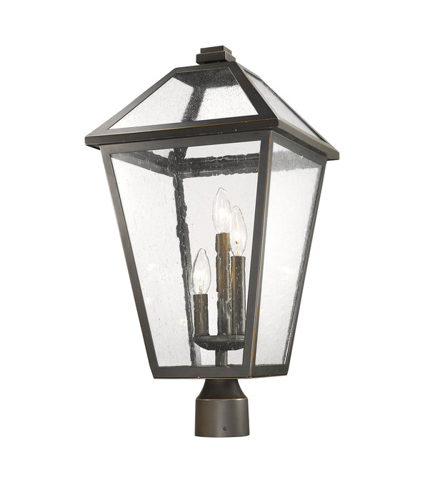 Z-Lite 579PHXLR-ORB Three Light Outdoor Post Mount Fixture, Oil Rubbed Bronze