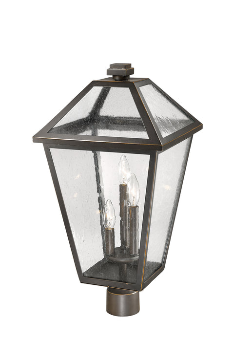 Z-Lite 579PHXLR-ORB Three Light Outdoor Post Mount Fixture, Oil Rubbed Bronze