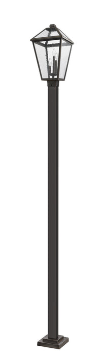 Z-Lite 579PHXLS-536P-ORB Three Light Outdoor Post Mounted Fixture, Oil Rubbed Bronze