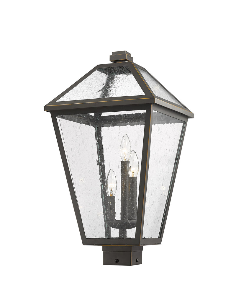 Z-Lite 579PHXLS-ORB Three Light Outdoor Post Mount Fixture, Oil Rubbed Bronze