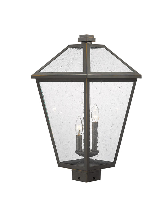 Z-Lite 579PHXLS-ORB Three Light Outdoor Post Mount Fixture, Oil Rubbed Bronze