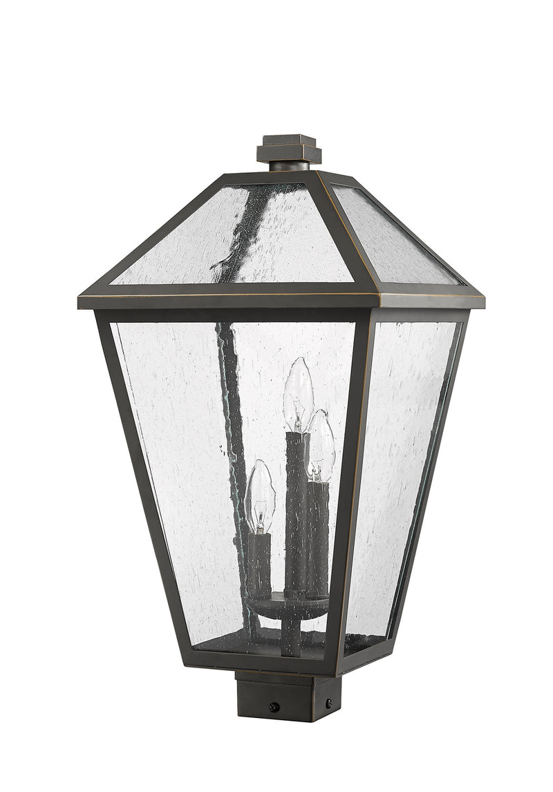 Z-Lite 579PHXLS-ORB Three Light Outdoor Post Mount Fixture, Oil Rubbed Bronze