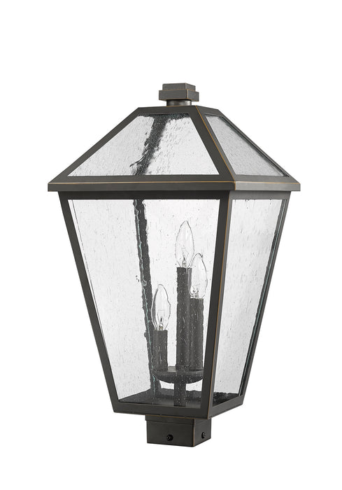 Z-Lite 579PHXLS-ORB Three Light Outdoor Post Mount Fixture, Oil Rubbed Bronze