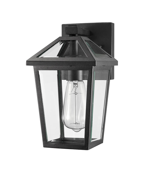 Z-Lite 579S-BK One Light Outdoor Wall Light, Black