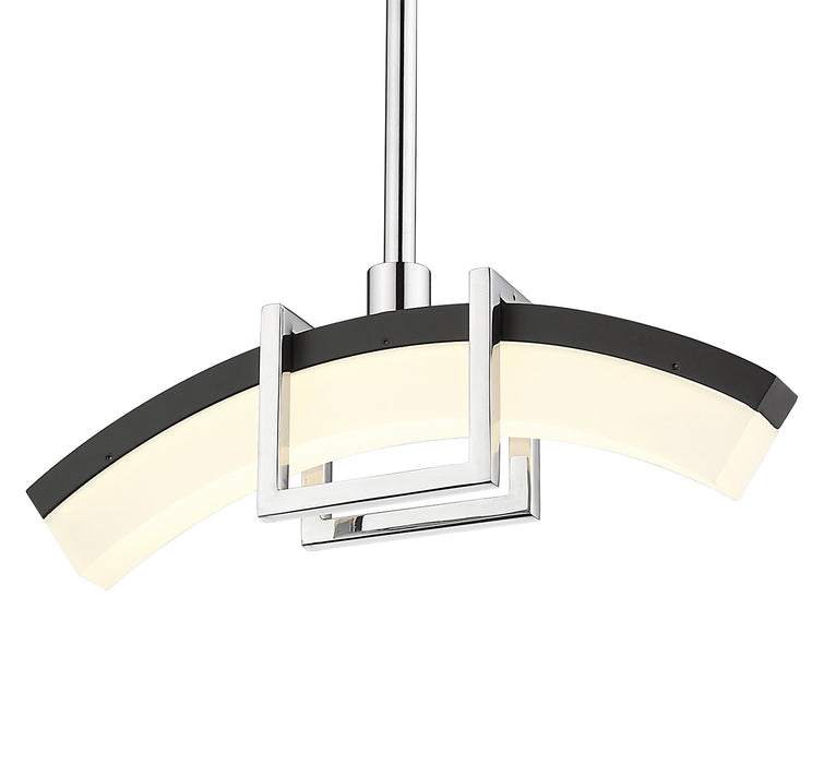 Z-Lite 620-12L-CH-LED LED Pendant, Chrome