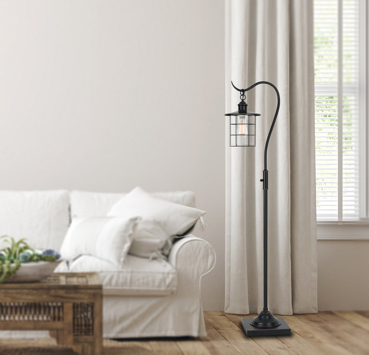 Cal Lighting BO-2668FL-DB One Light Floor Lamp, Dark Bronze