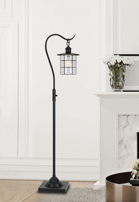 Cal Lighting BO-2668FL-DB One Light Floor Lamp, Dark Bronze