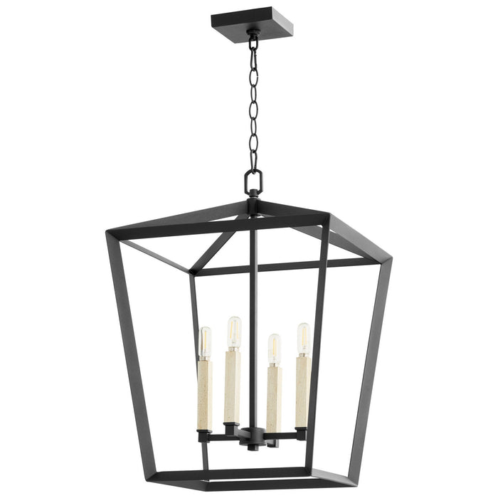 Cyan 10375 Four Light Chandelier, Noir (Display - Final Sale)