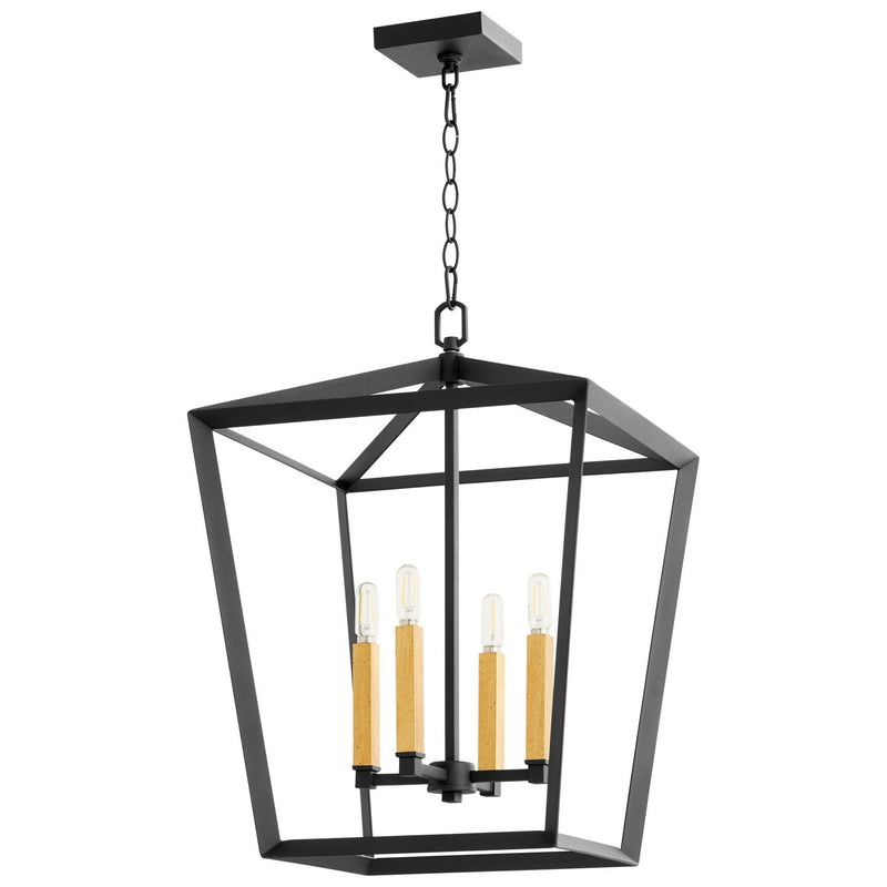 Cyan 10375 Four Light Chandelier, Noir (Display - Final Sale)