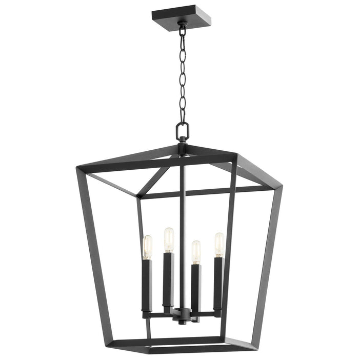 Cyan 10375 Four Light Chandelier, Noir (Display - Final Sale)