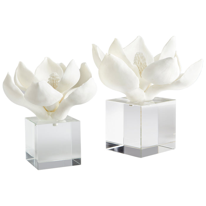 Cyan 10431 Sculpture, White