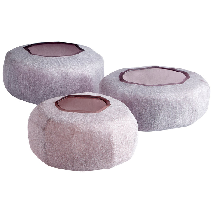 Cyan 10456 Vase, Textured Plum