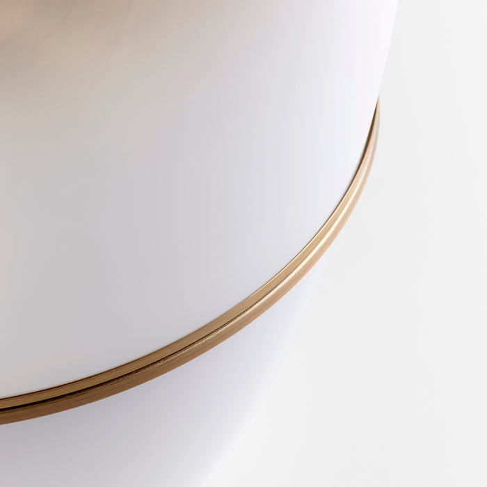 Cyan 10542 One Light Table Lamp, Aged Brass