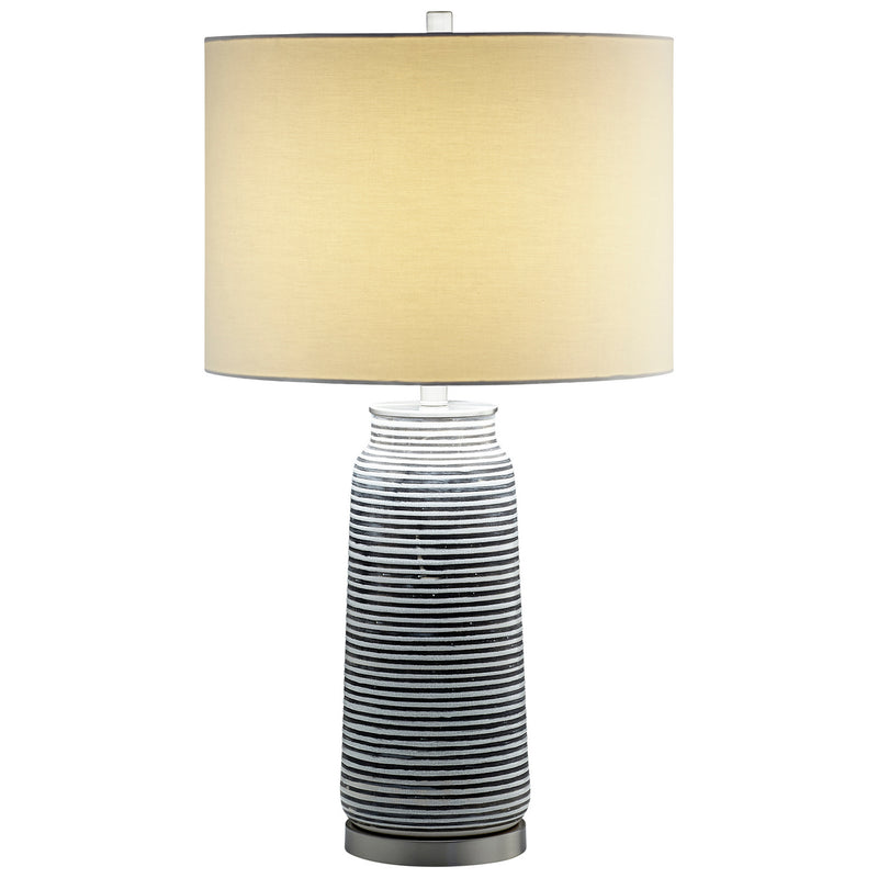 Cyan 10544 One Light Table Lamp, Satin Nickel