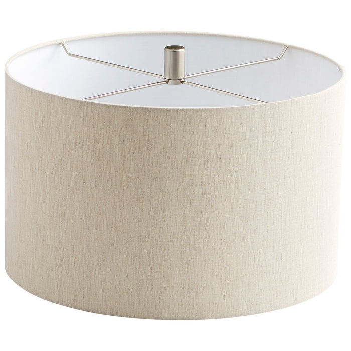 Cyan 10547 One Light Table Lamp, Satin Nickel