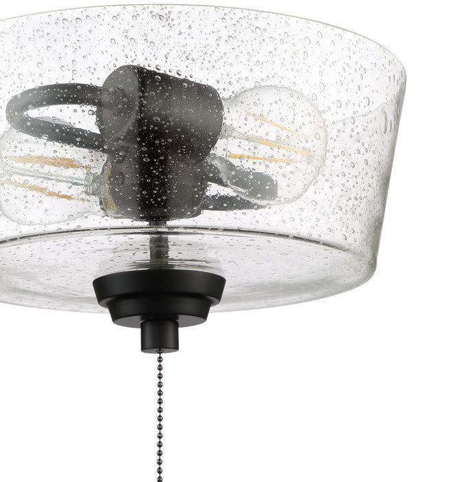 Craftmade LK2802-FB-LED LED Fan Light Kit, Flat Black