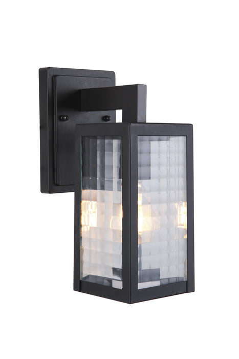 Craftmade Z4504-MN-SC One Light Wall Mount, Midnight