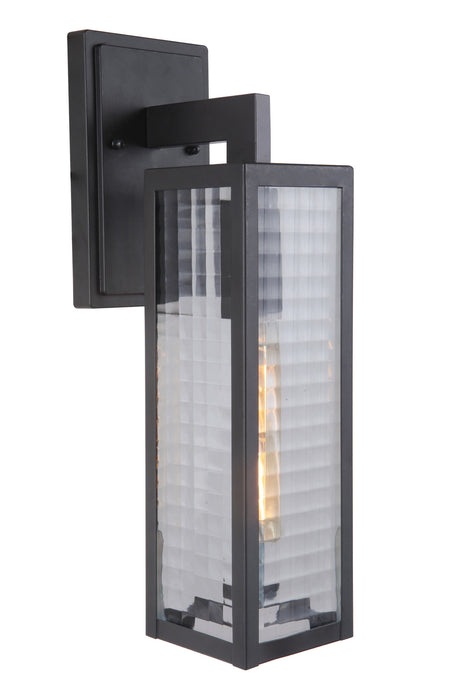 Craftmade Z4514-MN-SC One Light Wall Mount, Midnight