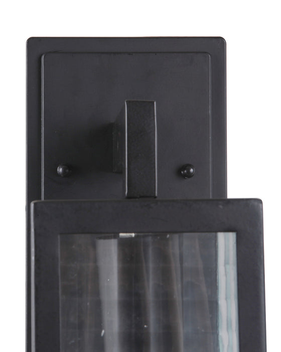 Craftmade Z4514-MN-SC One Light Wall Mount, Midnight