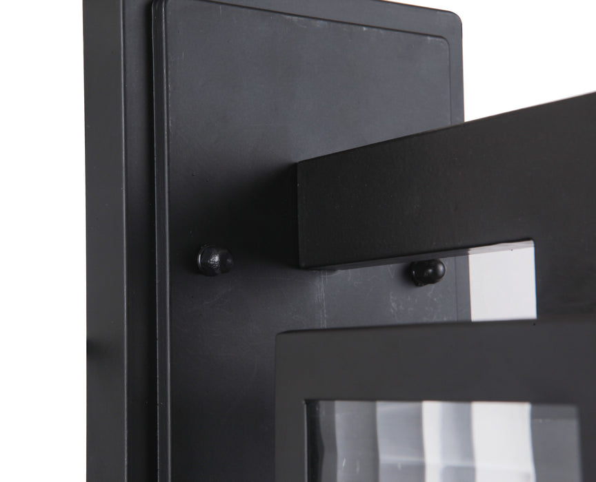 Craftmade Z4514-MN-SC One Light Wall Mount, Midnight
