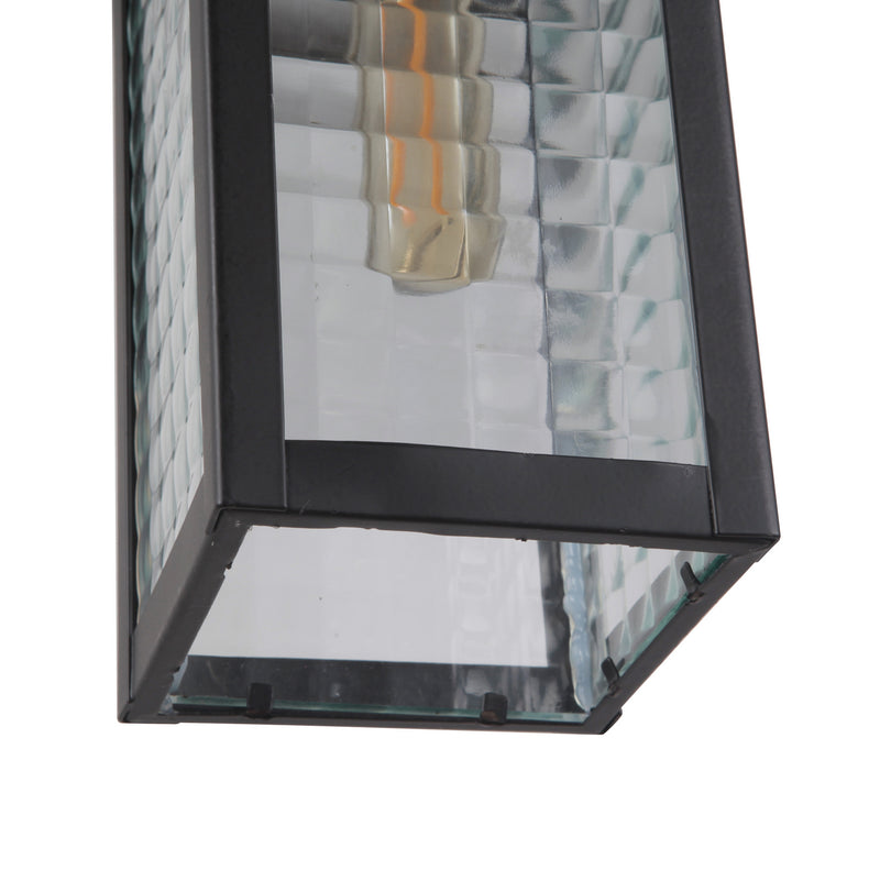 Craftmade Z4514-MN-SC One Light Wall Mount, Midnight