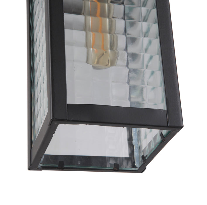 Craftmade Z4514-MN-SC One Light Wall Mount, Midnight