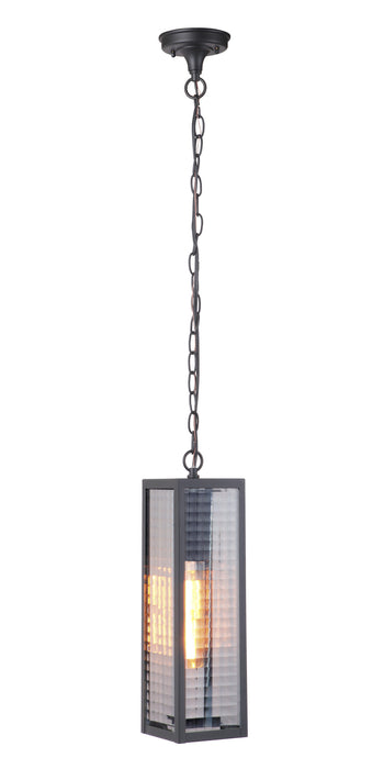 Craftmade Z4521-MN-SC One Light Pendant, Midnight