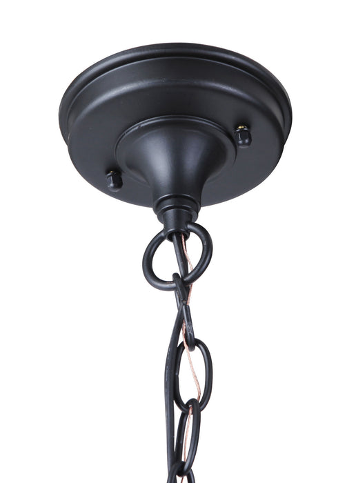 Craftmade Z4521-MN-SC One Light Pendant, Midnight