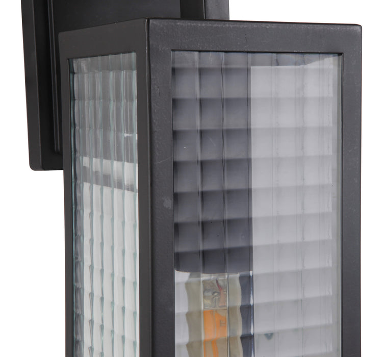 Craftmade Z4524-MN-SC One Light Wall Mount, Midnight