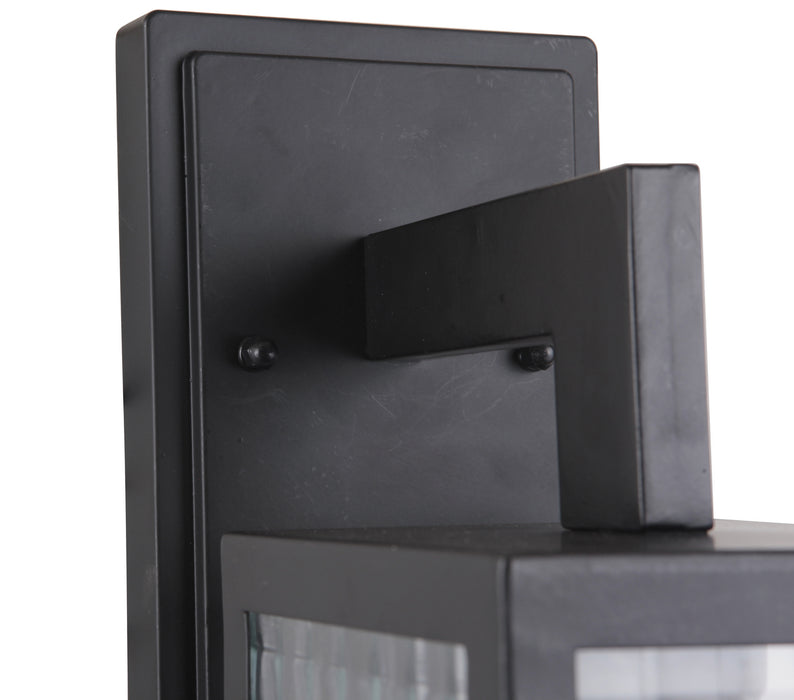 Craftmade Z4524-MN-SC One Light Wall Mount, Midnight