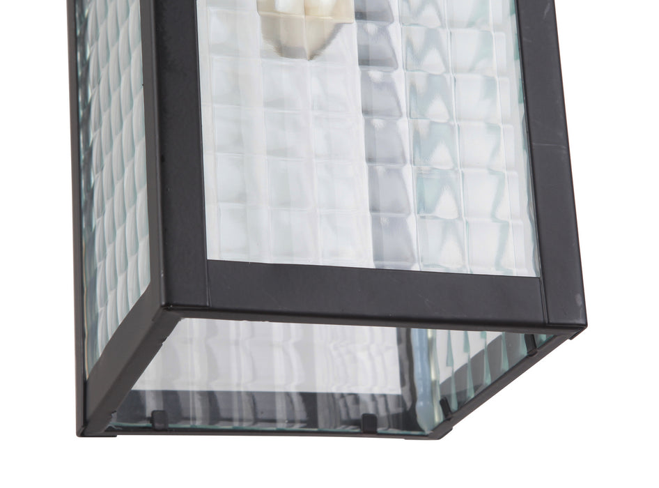 Craftmade Z4524-MN-SC One Light Wall Mount, Midnight