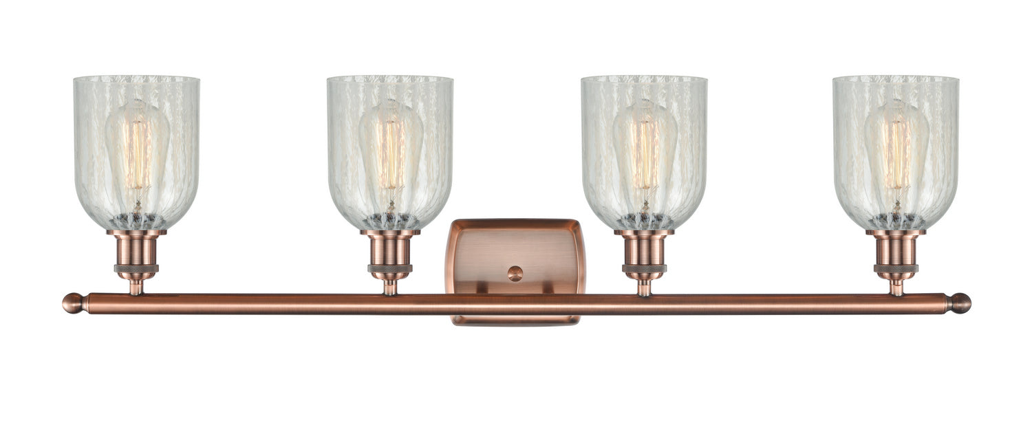 Innovations 516-4W-AC-G2511 Four Light Bath Vanity, Antique Copper