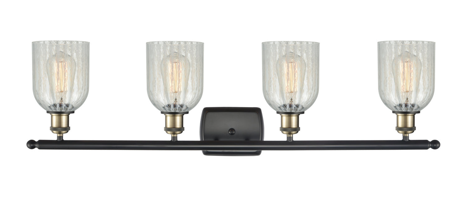 Innovations 516-4W-BAB-G2511 Four Light Bath Vanity, Black Antique Brass