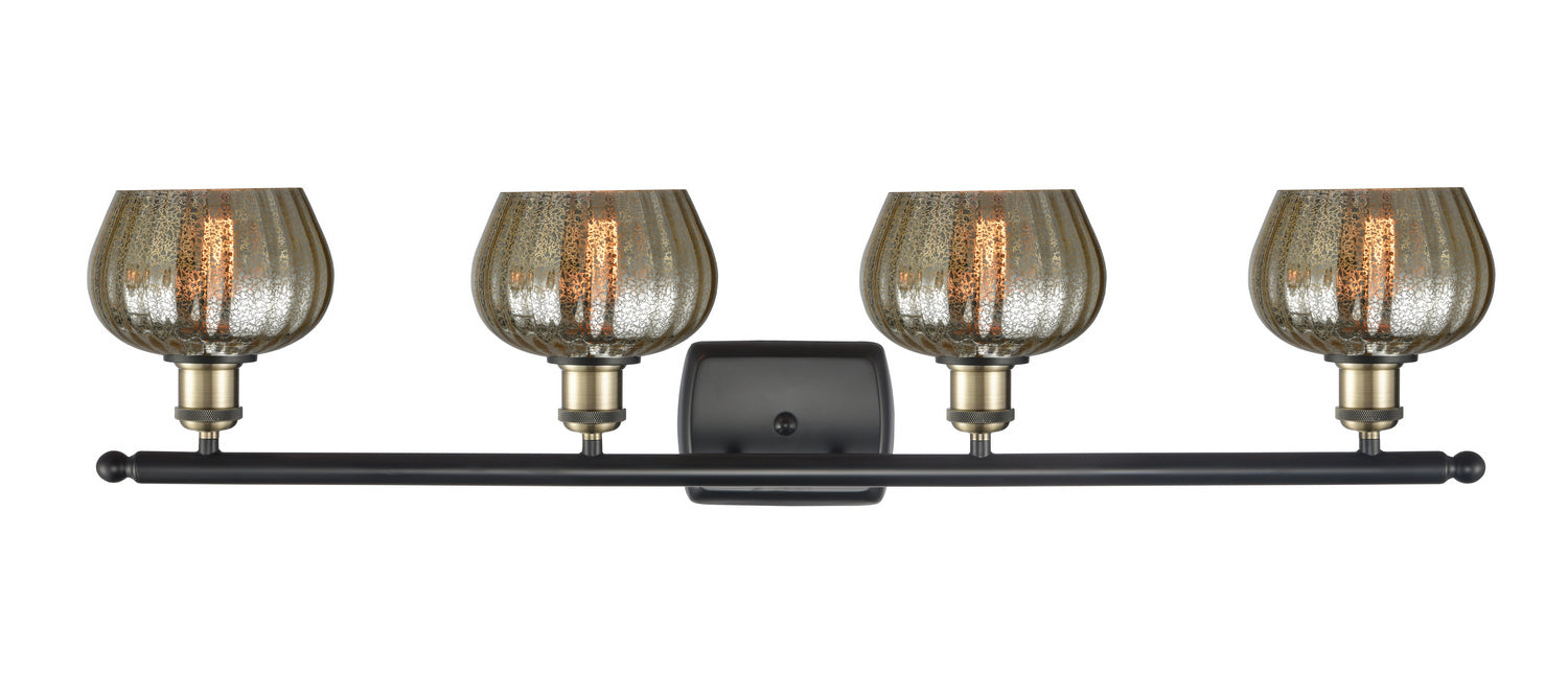 Innovations 516-4W-BAB-G96-LED LED Bath Vanity, Black Antique Brass
