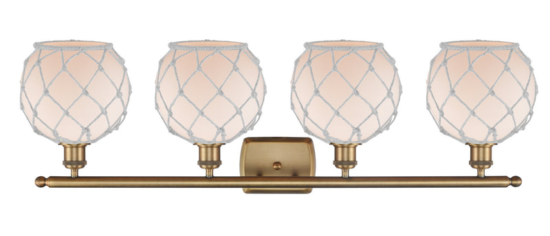 Innovations 516-4W-BB-G121-8RW-LED LED Bath Vanity, Brushed Brass
