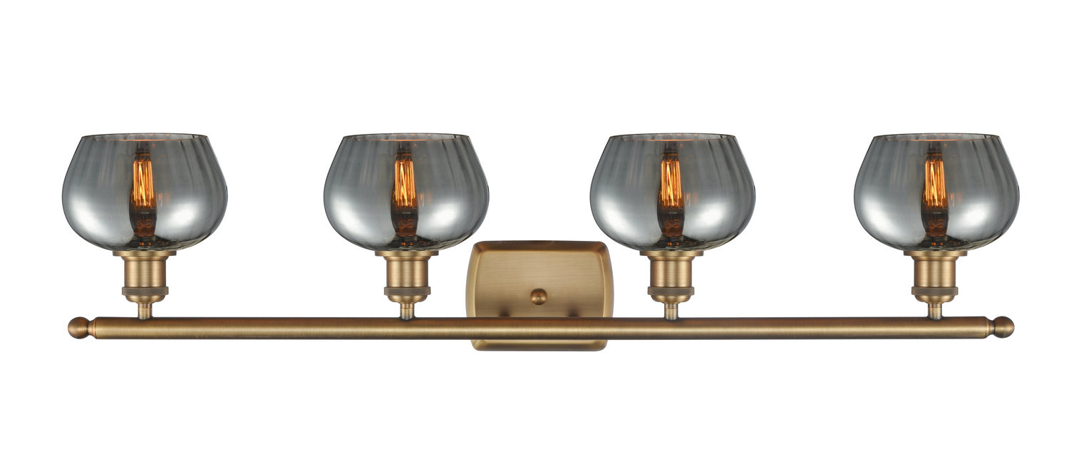 Innovations 516-4W-BB-G93 Four Light Bath Vanity, Brushed Brass