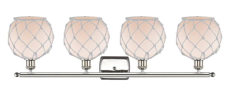 Innovations 516-4W-PN-G121-8RW-LED LED Bath Vanity, Polished Nickel