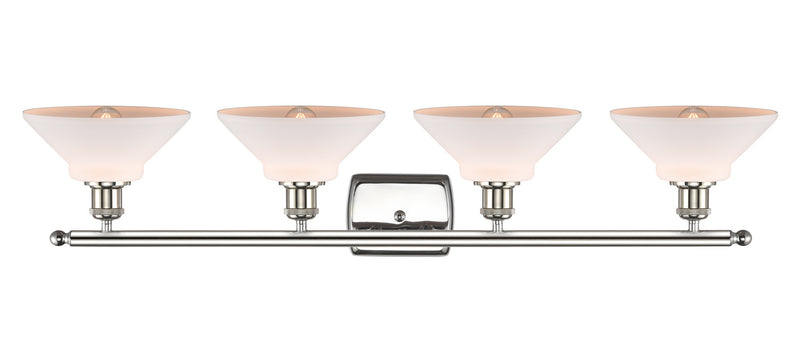 Innovations 516-4W-PN-G131-LED LED Bath Vanity, Polished Nickel