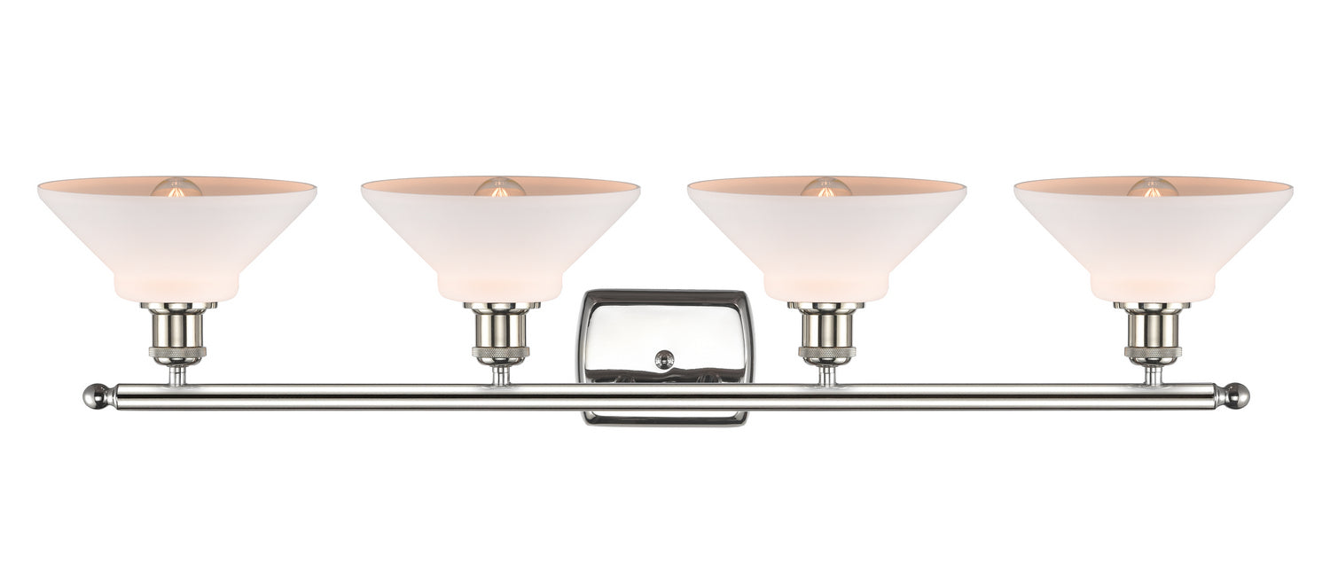 Innovations 516-4W-PN-G131-LED LED Bath Vanity, Polished Nickel